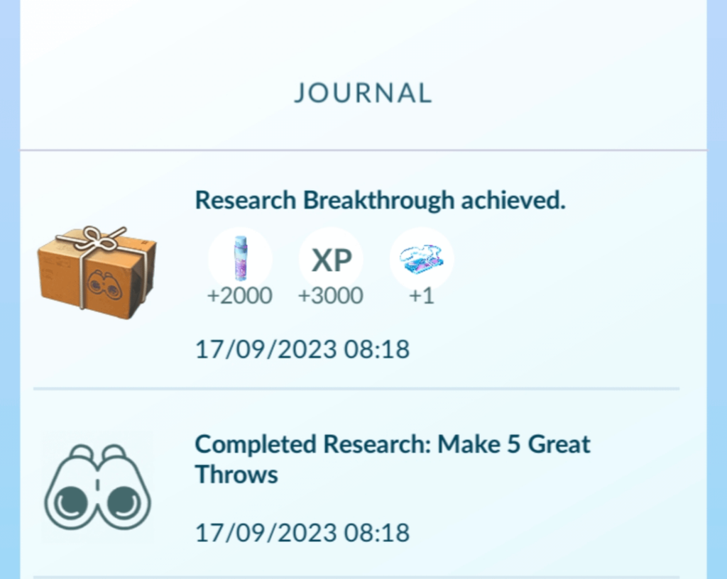 I feel luckier than getting a rare shiny