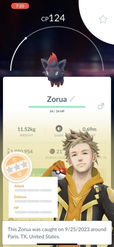 So what are the odds of getting a Nundo Zorua?
