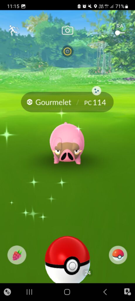Finally, Shiny Lechonk after days of grinding !