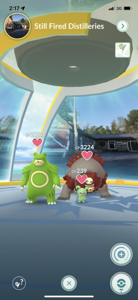 Came across this gym and couldn’t pass up the opportunity to complete the evolution