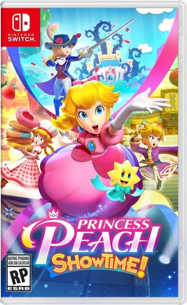 Princess Peach Showtime box art quietly changed?