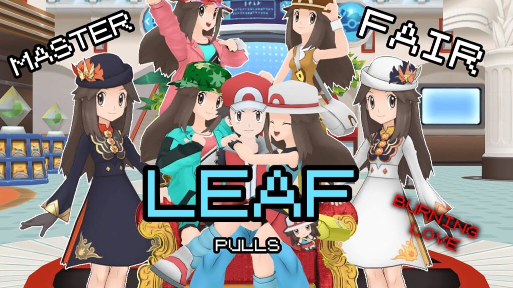 POKEMON MASTERS EX CHAMPION RED/LEAF 6/5 MASTER FAIR PULLS  600k+ GEM COMMENTARY INCLUDED LOVE LEAF