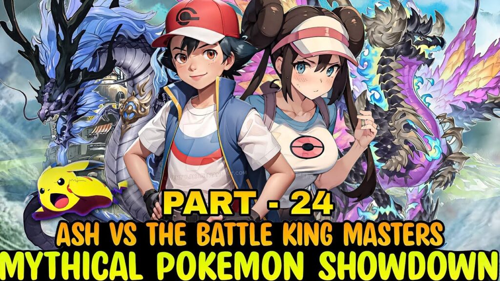Part - 24 Ash Vs The Battle king Masters | Battle between legend's | Road to be Pokemon master