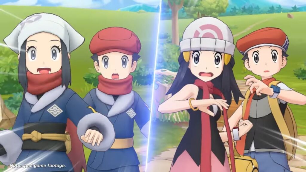 Pokemon Masters EX: When Akari & Rei Meet Dawn & Lucas (Together In An Unknown Land Story Event)