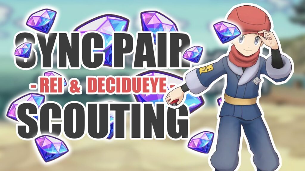 [Pokemon Masters EX] FIRST AOE FIGHTING TYPE ATTACK | Sync Pair Scout - Rei & Decidueye
