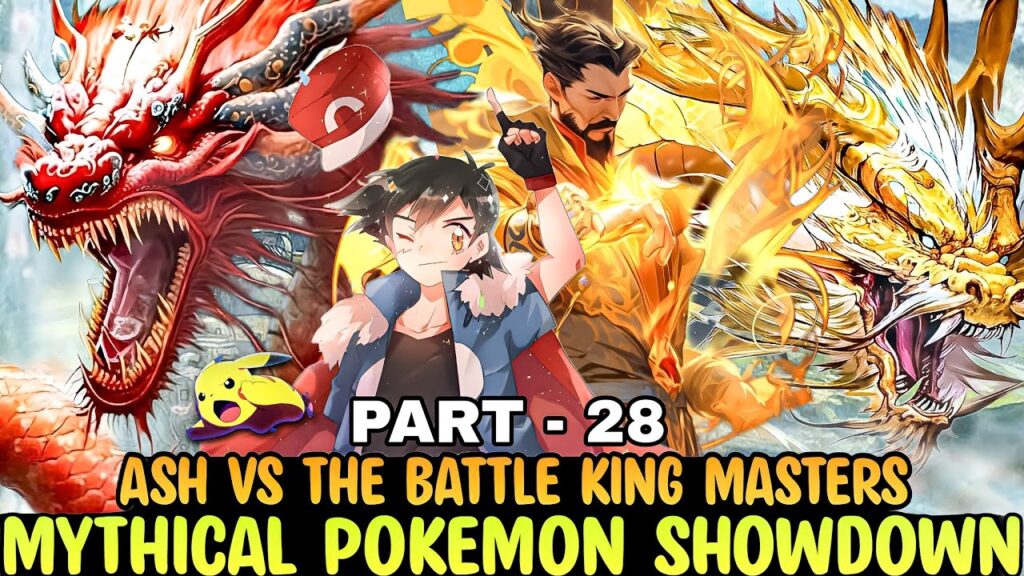 Part - 28 Ash Vs The Battle king Masters | Battle between legend's | Road to be Pokemon master
