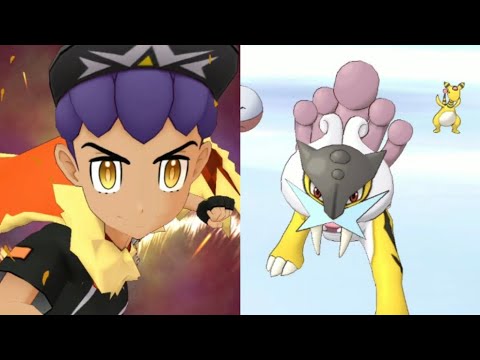 EX Champion Hop soloes the Raikou Legendary Arena [Pokemon Masters EX]