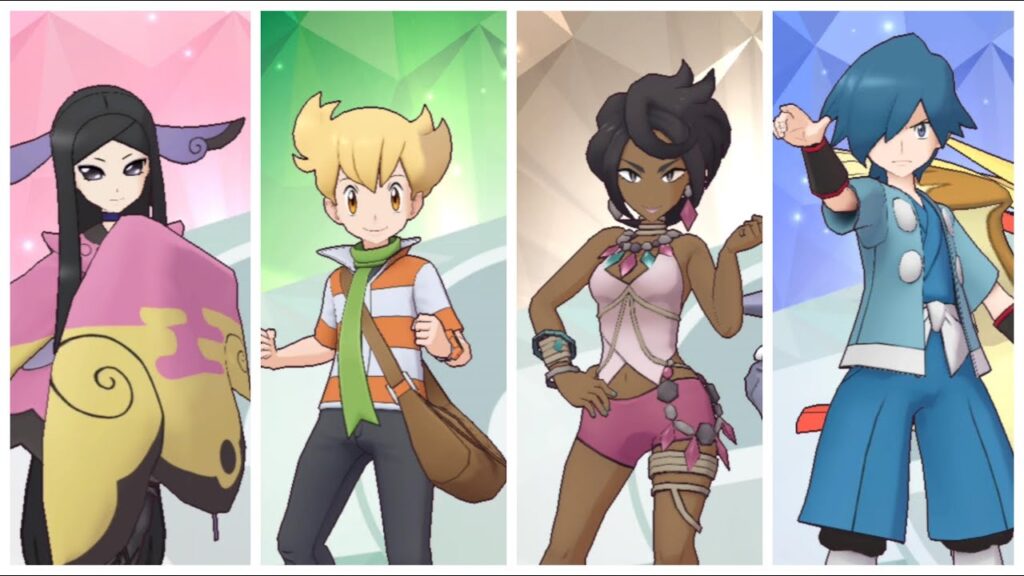 Pokemon Masters EX: Lodge Olivia, Barry, Valerie & Falkner Showcase