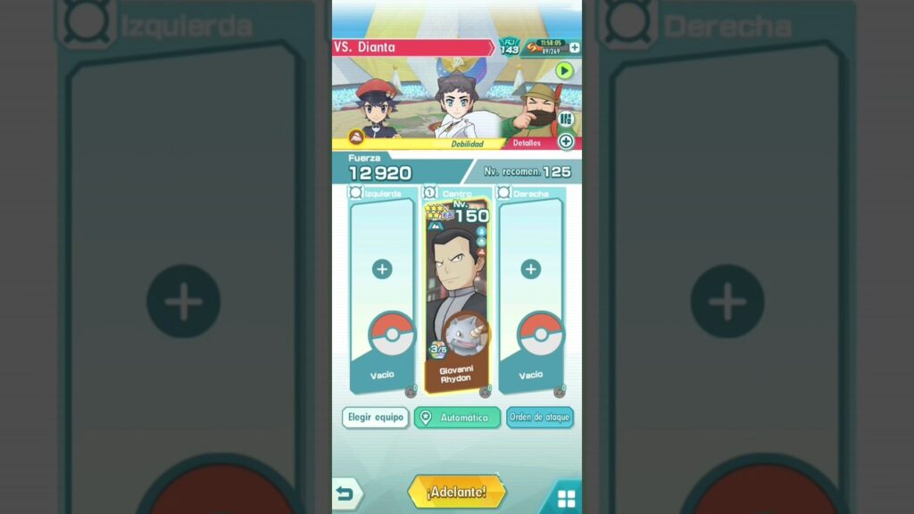 Giovanni y Rhydon 1vs3 2500pts -Pokemon Masters EX #pokemon #pokemonmasters