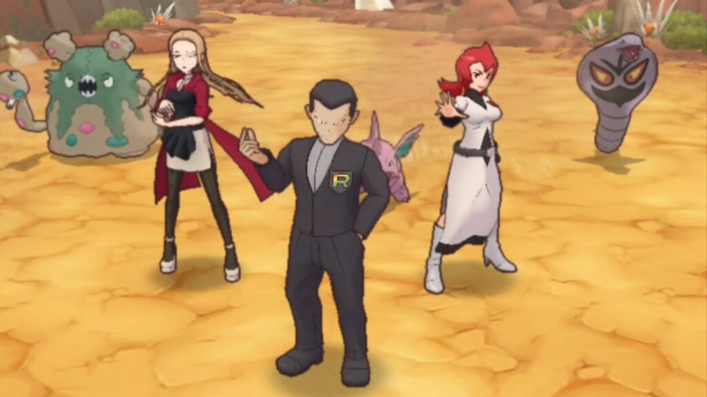 Pokemon Masters EX: Lodge Giovanni & Nidorino Showcase