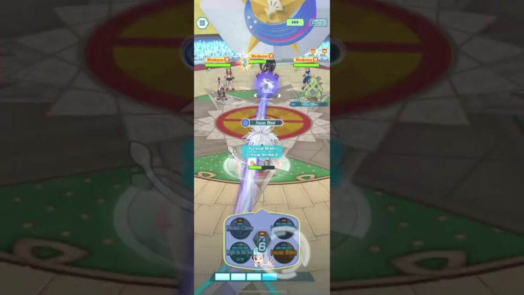 Pokemon Masters EX : MC (Sogaleo) Solos Champion Iris (Fighting Weak) 2500 Points
