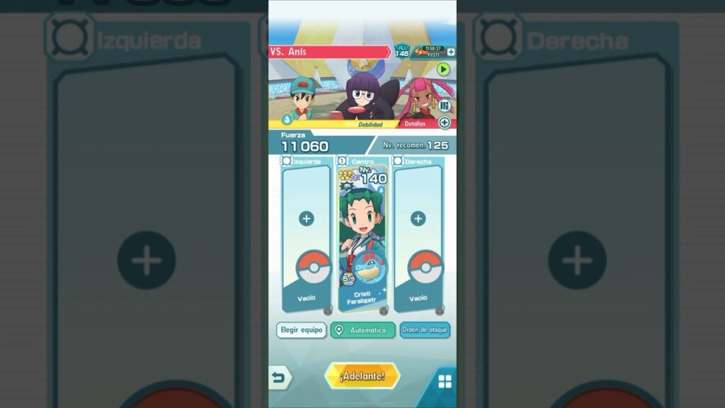 Cristi y Feraligatr 1vs3 2500pts -Pokemon Masters EX #pokemon #pokemonmasters