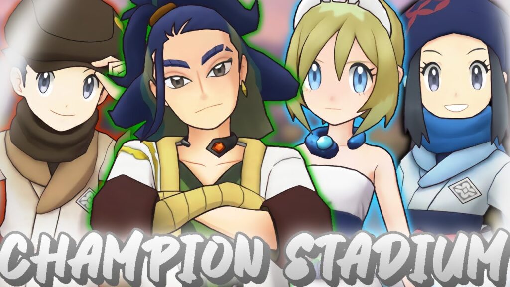 AWAITING MORE HISUIAN SYNC PAIRS! Hisui vs. Champion Stadium | Pokemon Masters EX