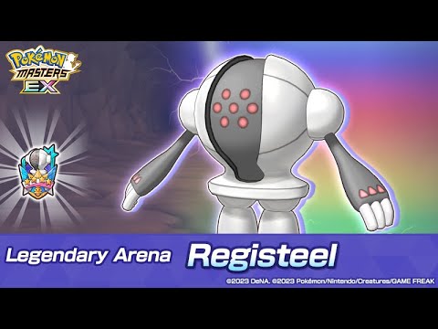 Pokemon Masters Legendary Arena Defeating Registeel P2W & F2P (Season 59)