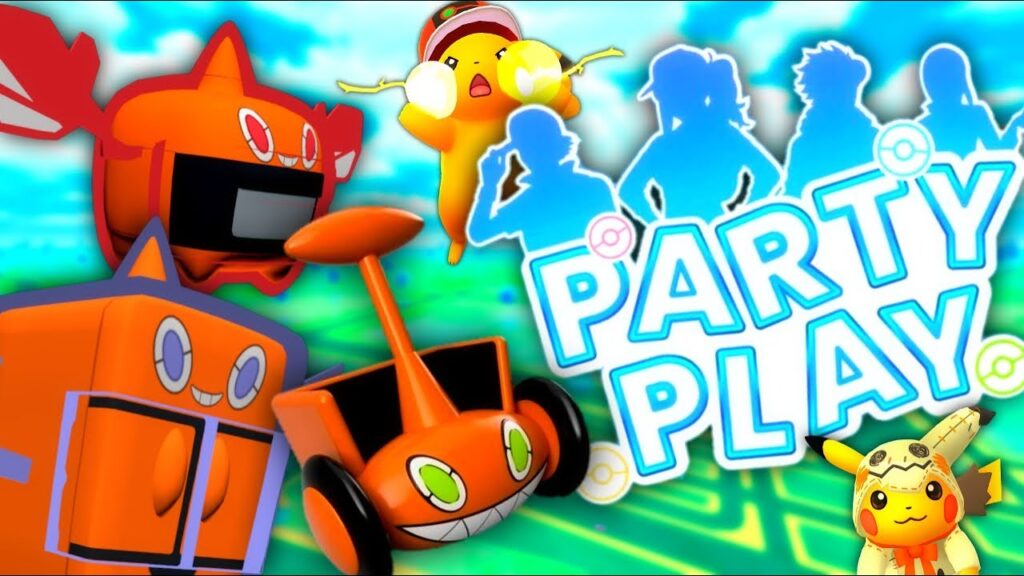 *ROTOMS & ALL COSTUME PIKACHU SPAWNING* W/ New Party Play in Pokemon GO