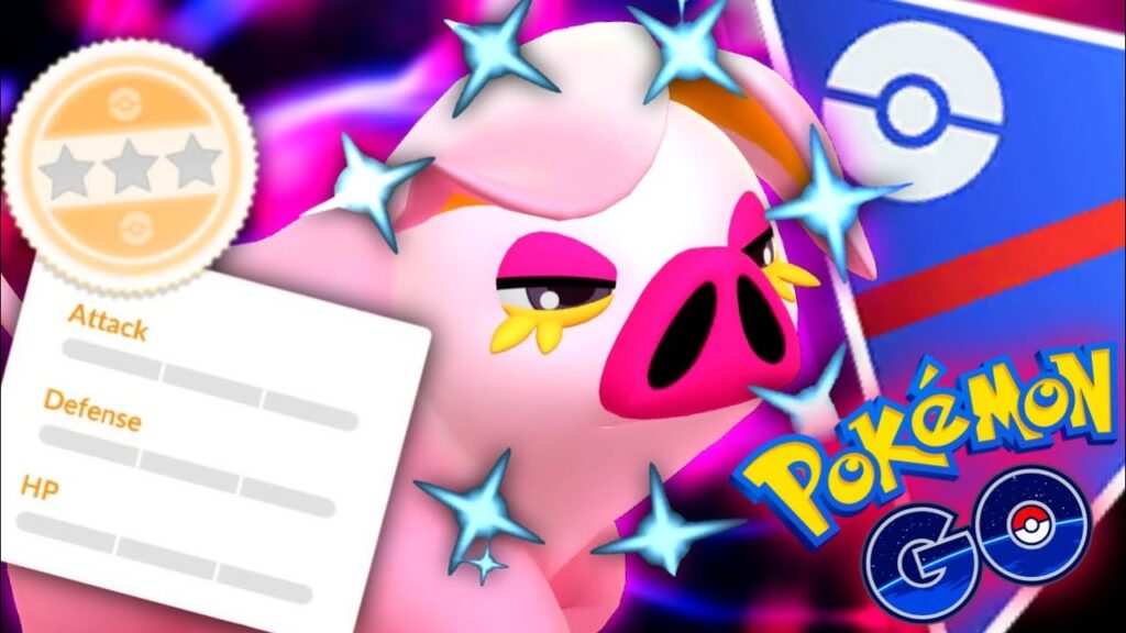 Why IVs don't matter 0% IV Shiny Oinkologne in GO Battle League for Pokemon GO