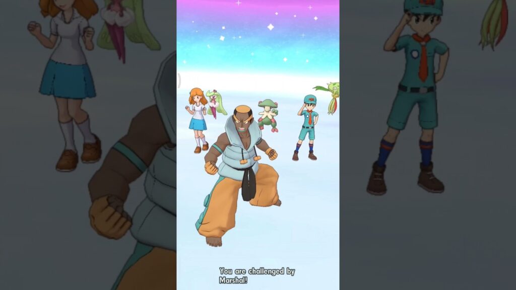 [Pokemon Masters Ex] Unova Challenge! EliteFour Marshall 2.5k Point Battle!#pokemonmasters #pokemon