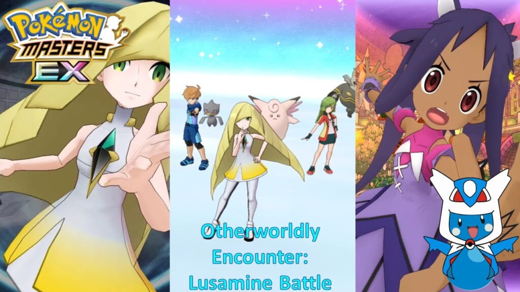 Pokemon Masters EX:  Otherworldly Encounter - Lusamine Battle