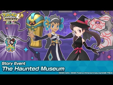 Pokemon Masters EX: Cofagrigrus Wants To Eat Golden Lear Statue (Haunted Museum Story Event)