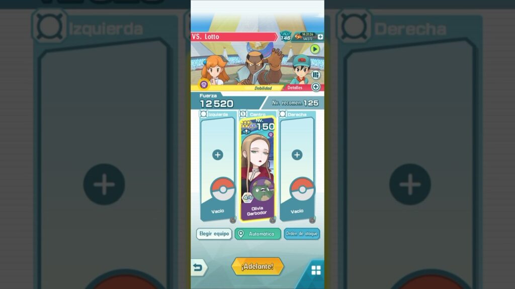 Olivia y Garbodor 1vs3 2500pts -Pokemon Masters EX- #pokemon #pokemonmasters
