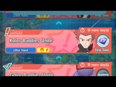 Pokemon Masters EX, Extreme Battle Event Part 4, Kalos Buddies Unite