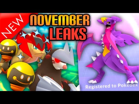 *NOVEMBER EVENTS* Mega Garchomp Raids, NEW PKMN, CRAZY NEW SHADOWS & MORE in Pokemon GO
