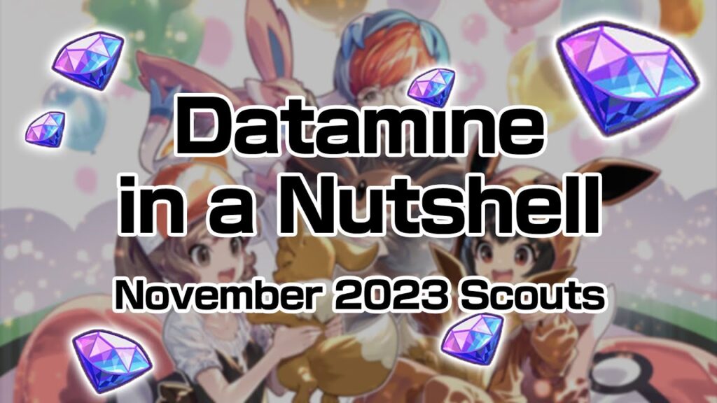 [Pokemon Masters EX] DATAMINE IN A NUTSHELL (November 2023 Scouts)