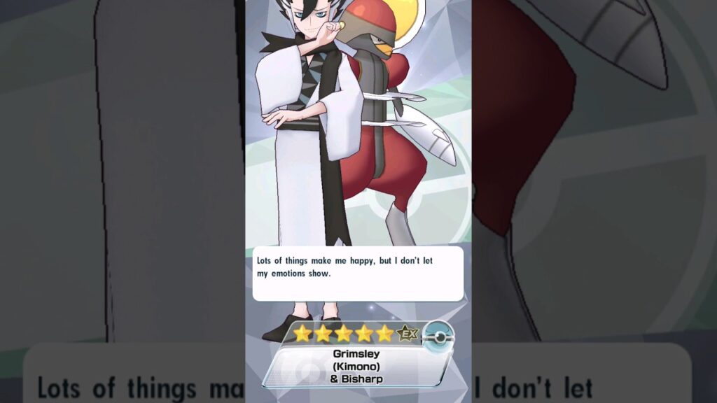 5* Kimono Grimsley Bisharp 1/5! Pokemon Masters EX Gacha scout