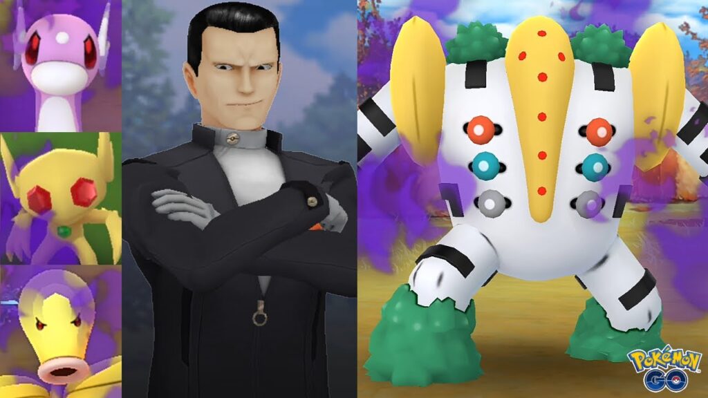 Giovanni's Spooky Takeover with Shadow Regigigas in Pokemon GO!