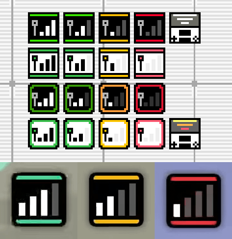 F-Zero 99 brings back the signal strength icon from the DS/DSi!
