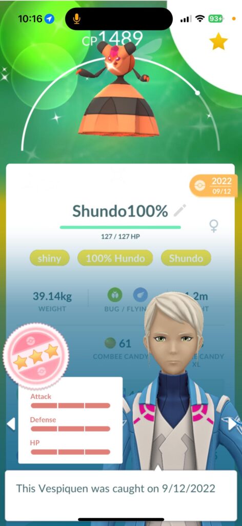 Rarest Pokémon in my collection and possibly ever
