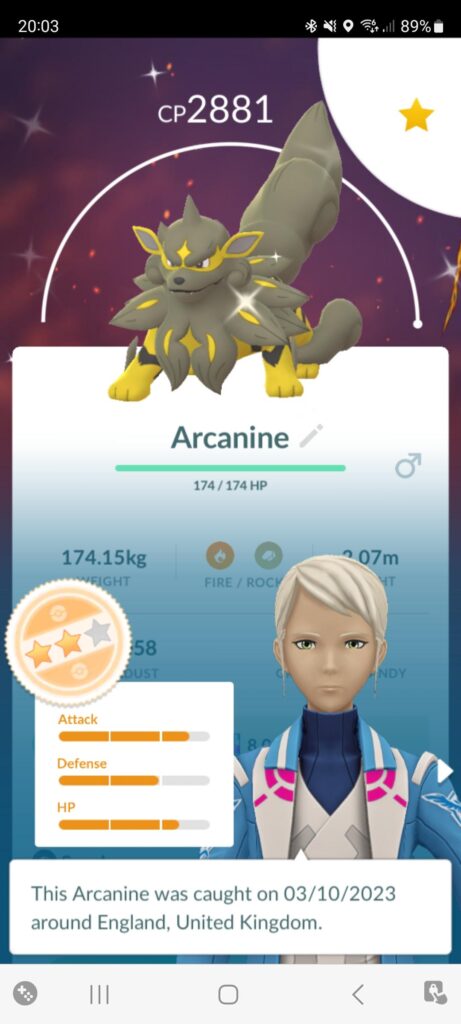 I recently got back into pokemon go, really happy about one of my first shiniest!