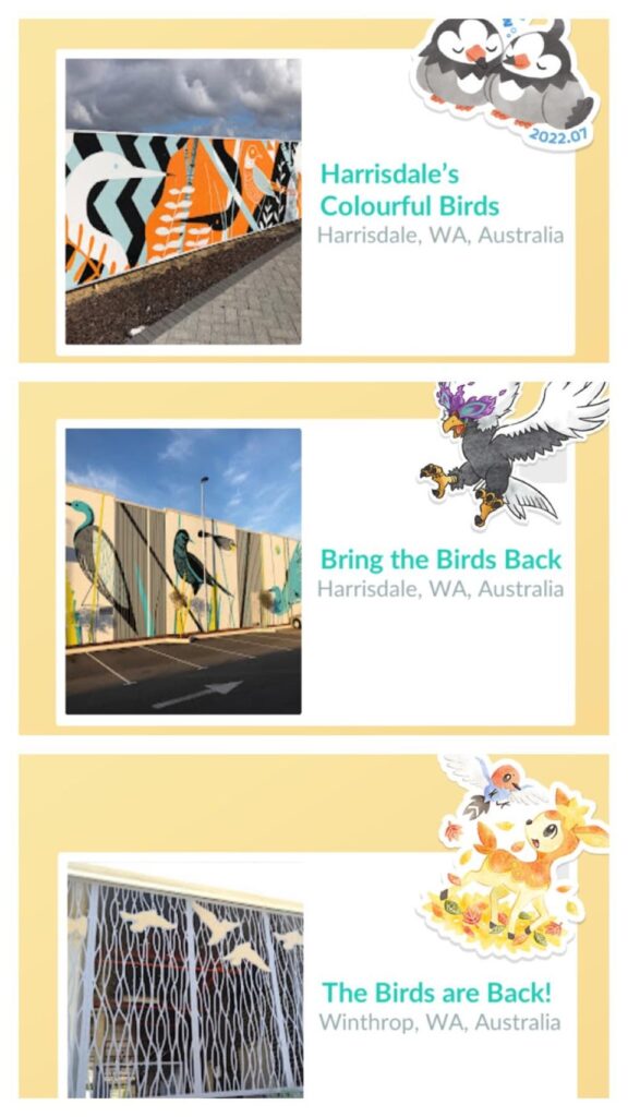 So … do you pair up your stickers with your postcards?