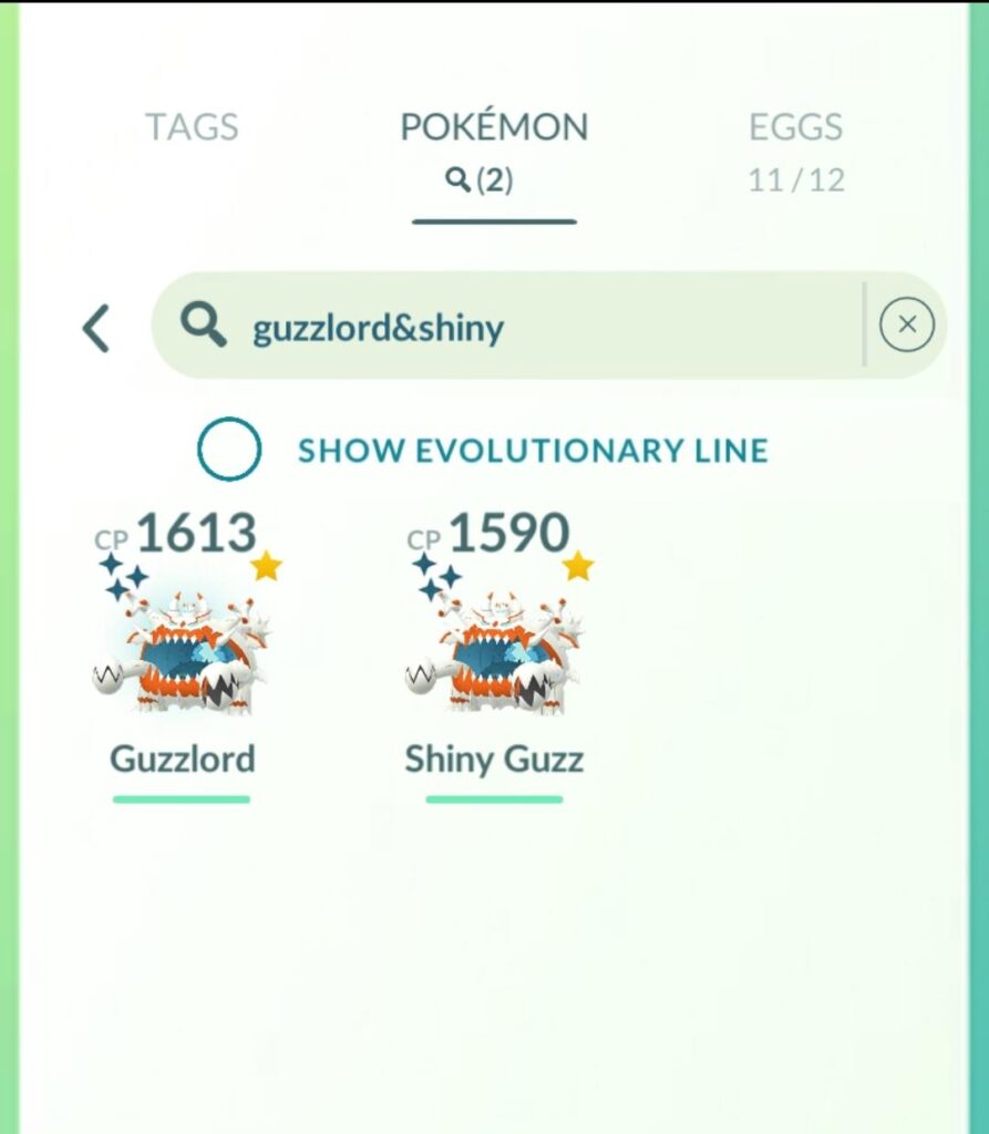 What's better than a shiny guzzlord?