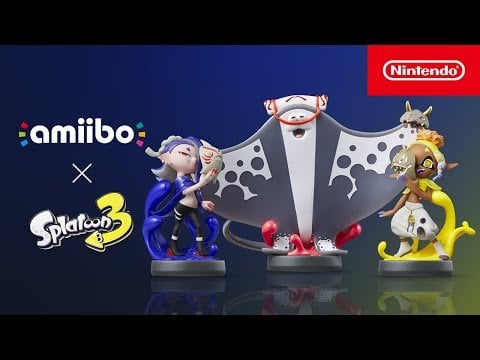 Splatoon 3 - Deep Cut - New amiibo