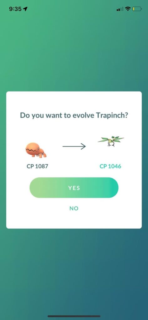 Evolving makes it…. weaker?