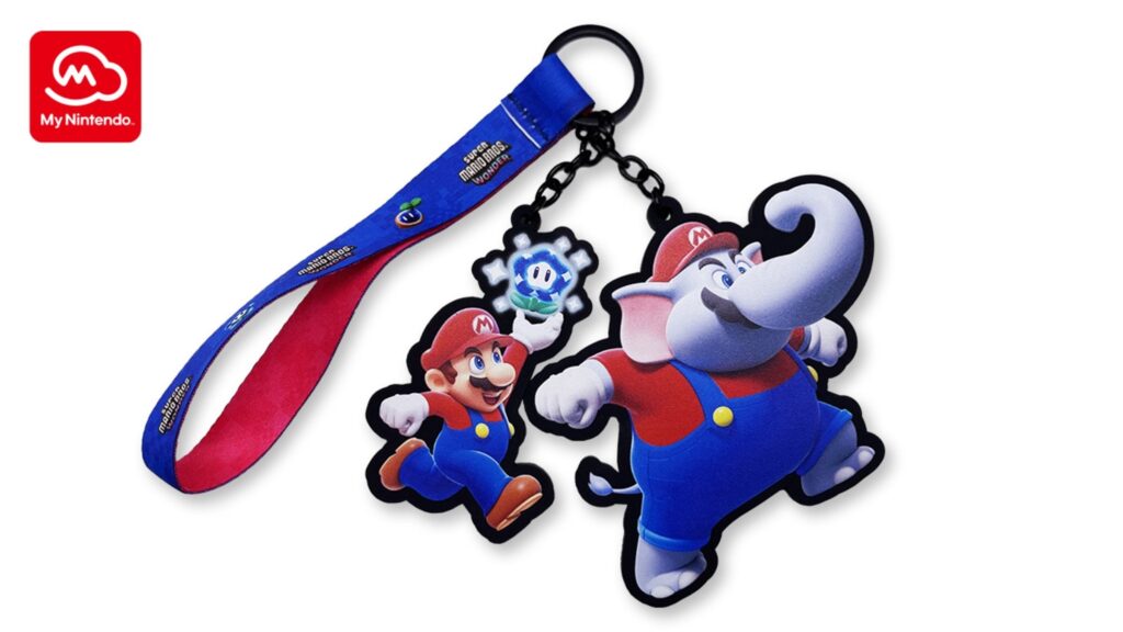 Super Mario Wonder Double Keychain up on Nintendo Rewards for 800 Platinum Points