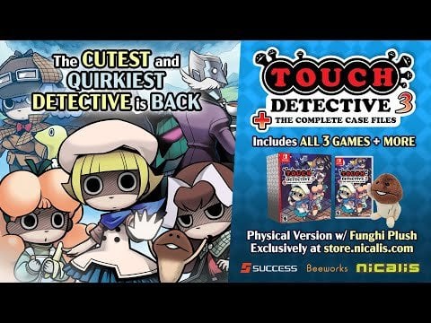 Touch Detective: The Complete Case Files Announcement Trailer