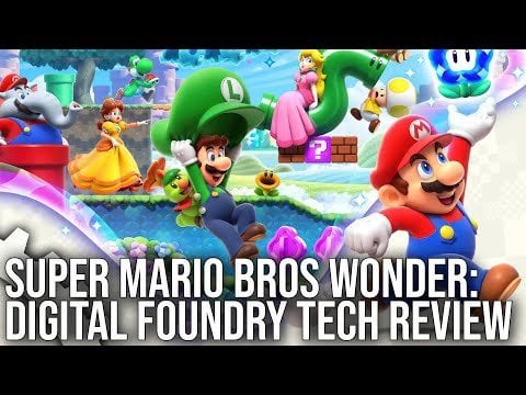 Super Mario Bros Wonder - Digital Foundry Tech Review - A Switch Masterp...