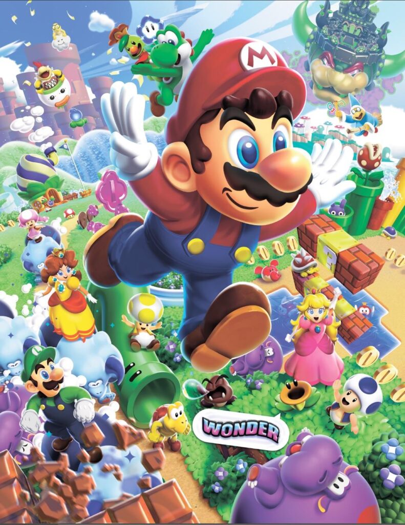 Super Mario Wonder fan art