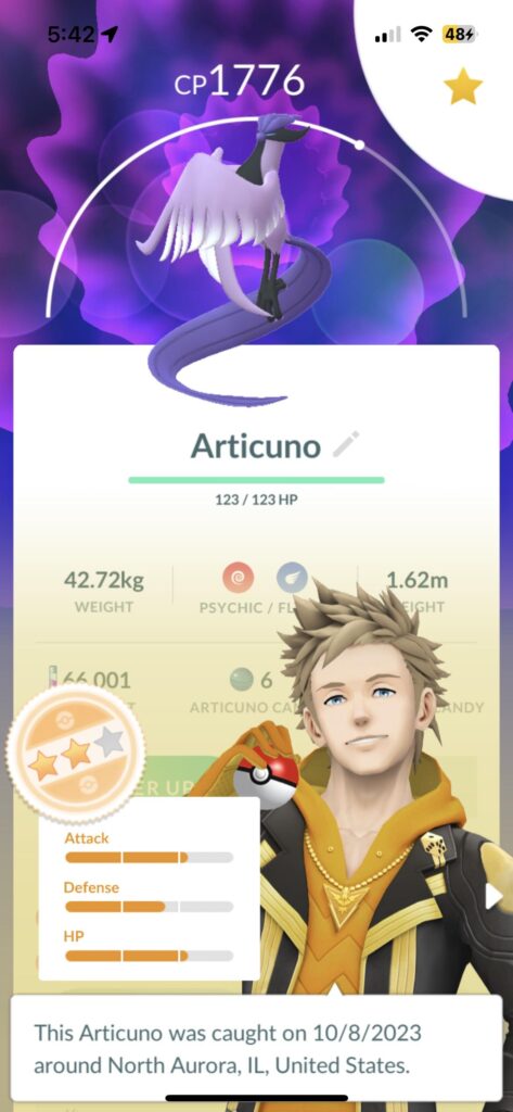 First Galarian bird I’ve ever seen in the wild and this is what comes of it…