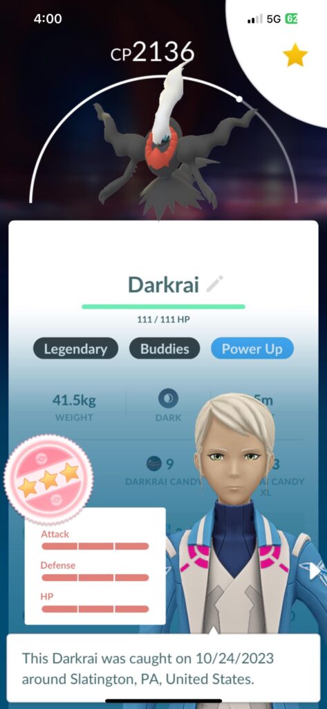 First Legendary Hundo