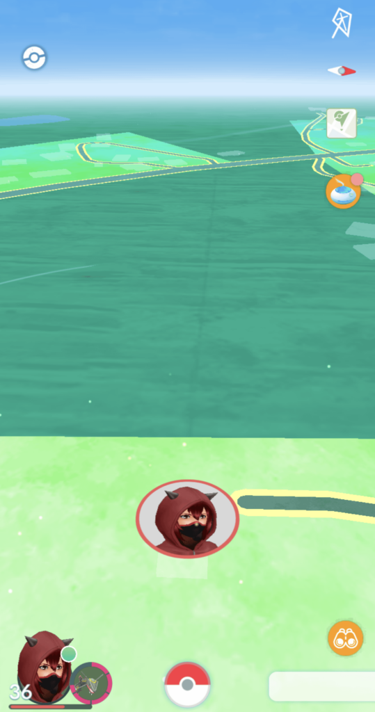 My Sister became the ground
