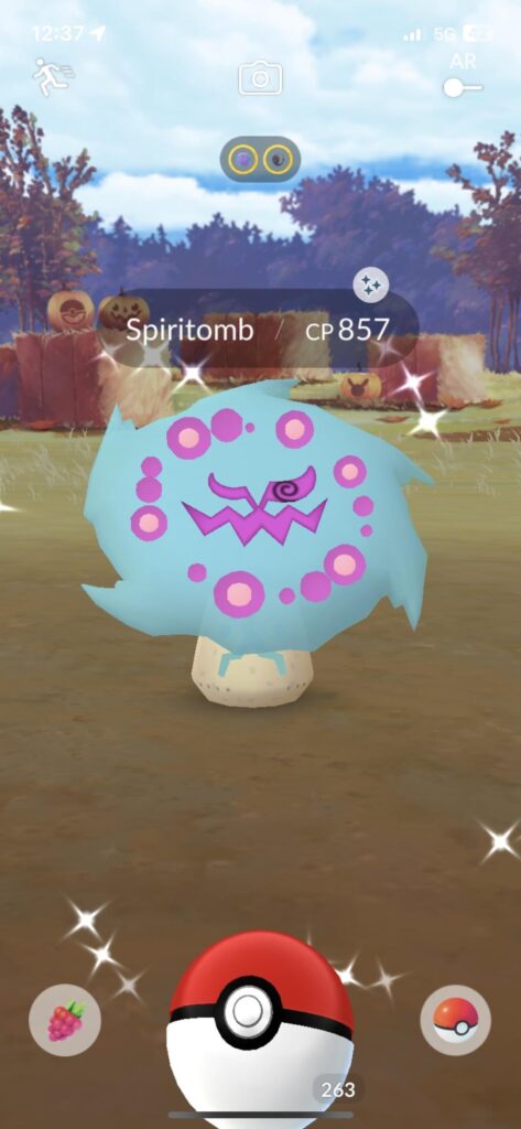 My first Spiritomb and it’s a shiny 🥲