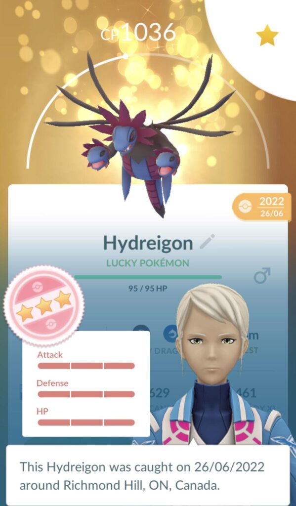 First ever lucky hundo 😍