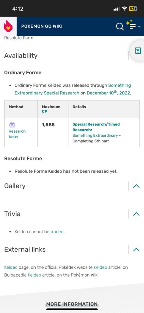 I know a lot of Players are focusing on Guzzlord Raids, but WTF is PoGo doing with Keldeo???