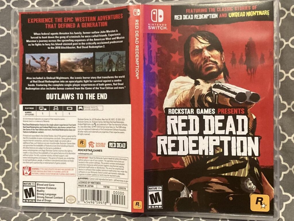 Red Dead Redemption came this weekend. Small update, but game is on the cartridge