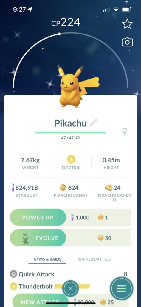 Excited for the Spiritomb, ecstatic for the Pikachu.