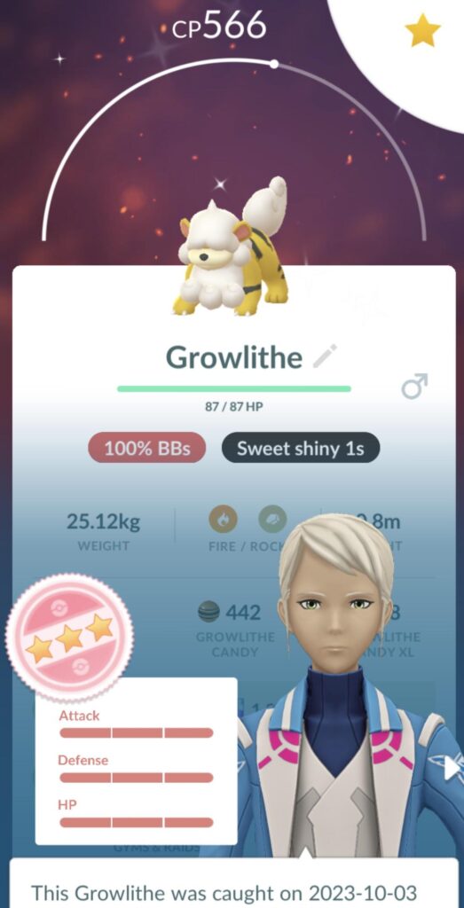 Hatched 1st Shiny 100%
