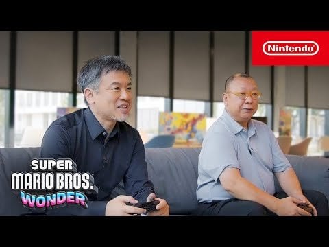 Super Mario Bros. Wonder – The developers play! (Shiro Mouri & Takashi Tezuka)